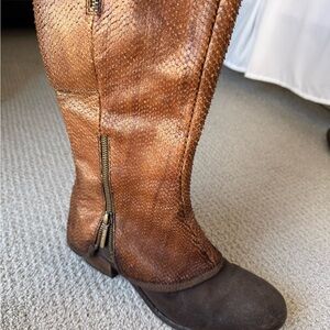 Brown Leather Donald J. Pliner Boots